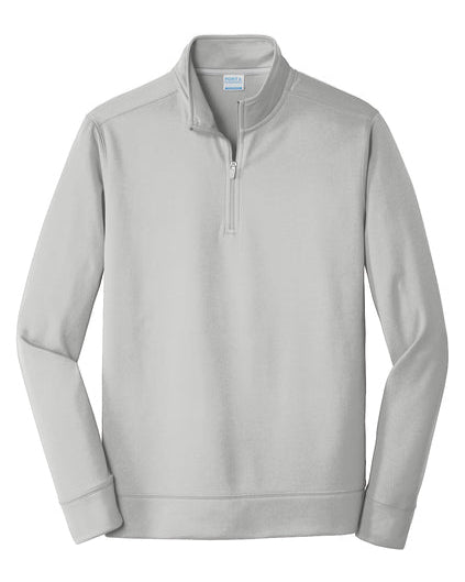 Silver Performance Quarter Zip Pullover