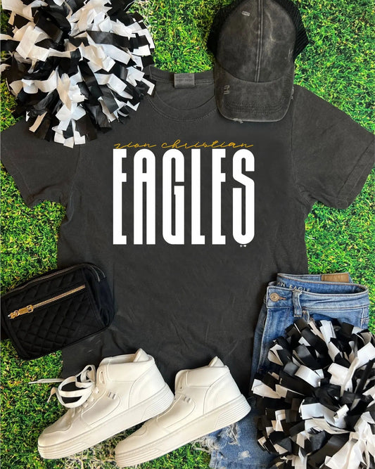 Adult Boxy Pepper Eagles Tee