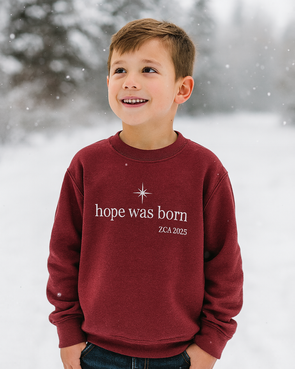Youth 2025 Christmas Crewneck