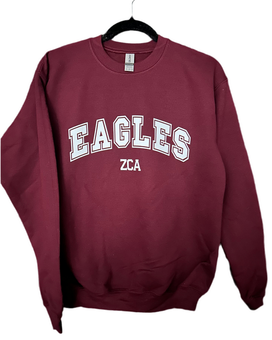 YOUTH Maroon Eagles Crewneck