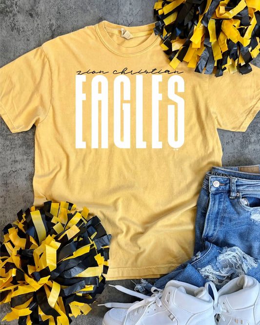 Adult Gold Eagles Spirit Tee