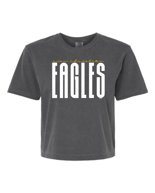 Adult Boxy Pepper Eagles Tee