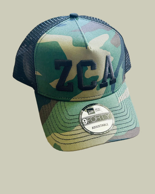 Camo ZCA Hat w/ Puff Embroidery