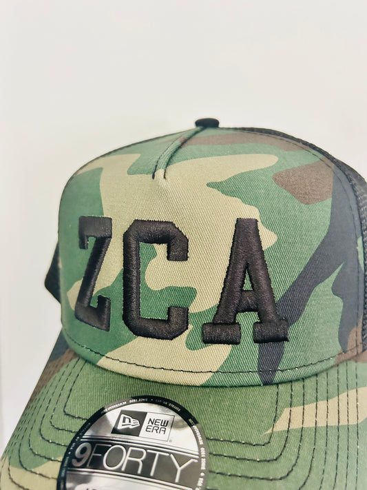 Camo ZCA Hat w/ Puff Embroidery