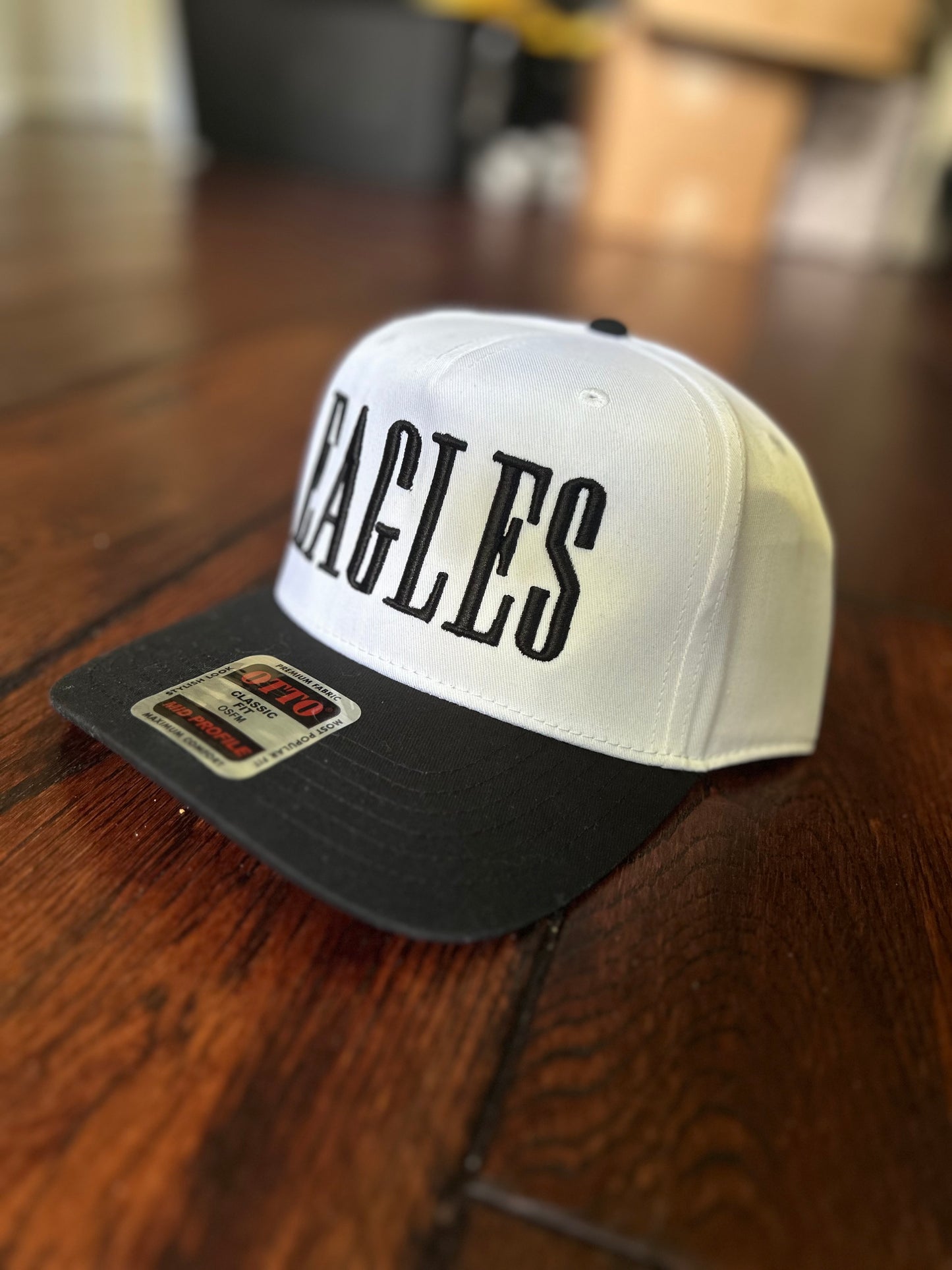 White EAGLES Classic Fit Hat