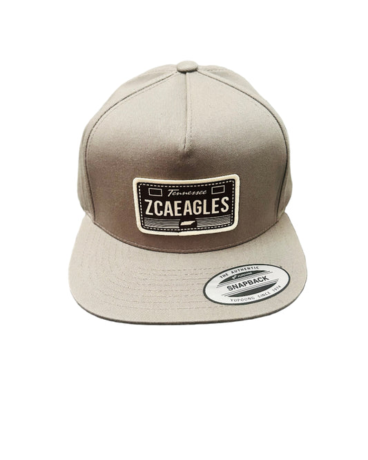 Patch Hat | Flat Bill Grey
