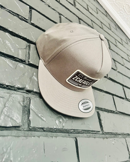Patch Hat | Flat Bill Grey