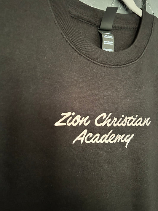 Adult Embroidered Zion Crewneck
