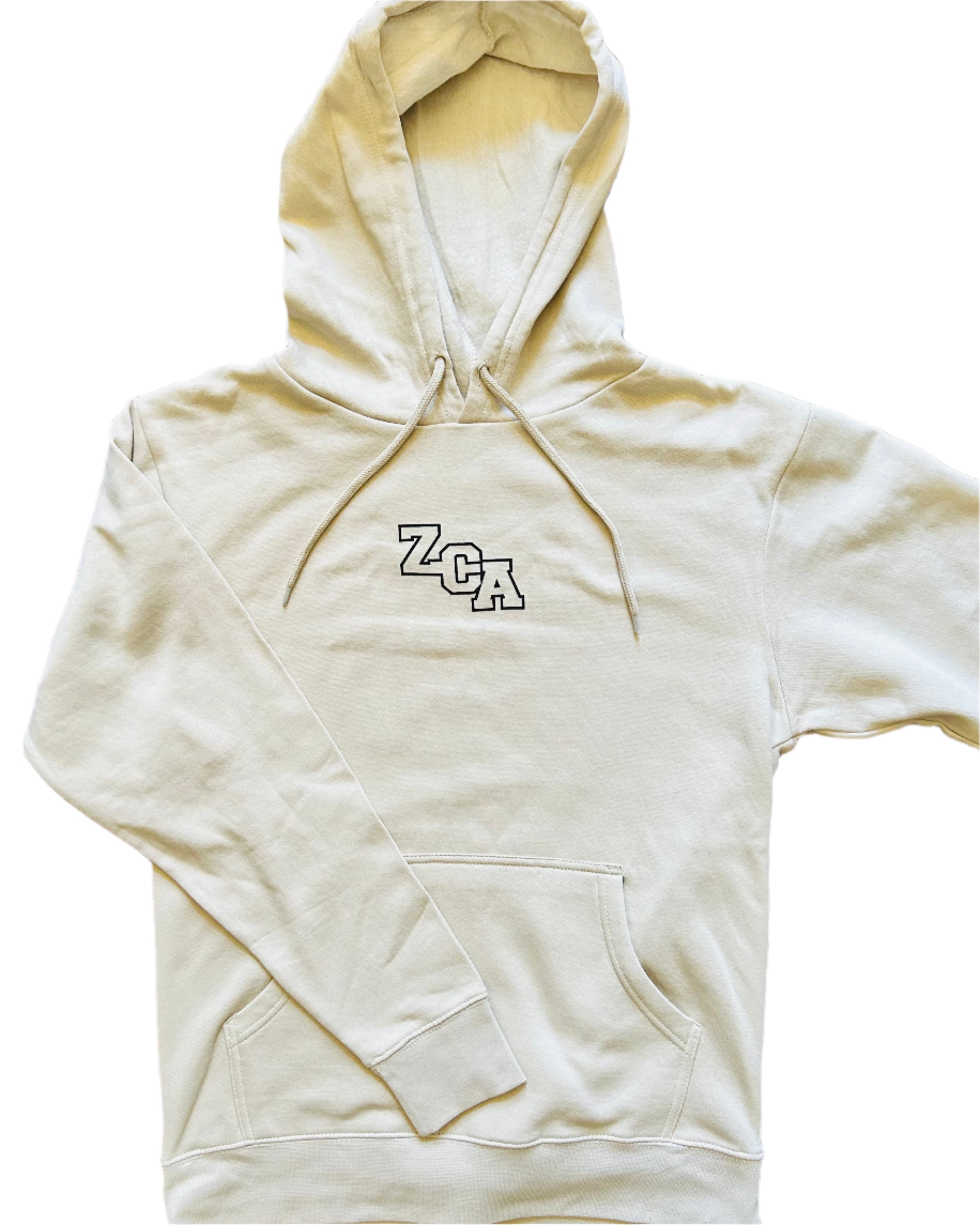 Cream ZCA Hoodie – ZCA Eagle's Nest