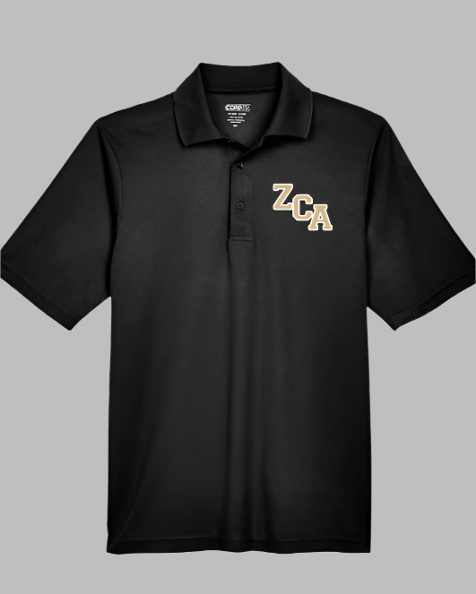 Adult Unisex Uniform Polo | Black
