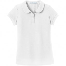 Girls Peter Pan Collar Polo
